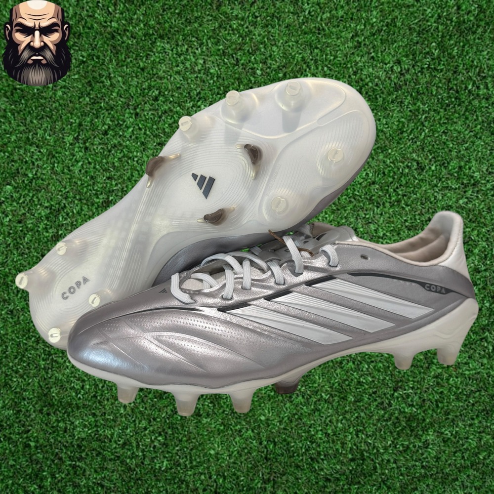 adidas Copa Pure IV Elite FG JS4243 Mens Size 5.5 Soccer Cleats Silver